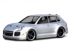 Кузов Porsche Cayenne Turbo 1/10 (HPI 17512) прозрачный