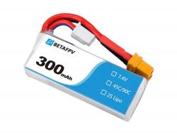Акумулятор BetaFPV XT30 300mAh 2S 45C