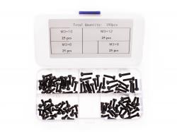 Набір гвинтів з шестигранником М3 (100шт)