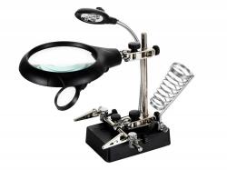 Тримач плат і паяльника ESPLB з LED-підсвіткою (третя рука)