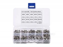 Набір гвинтів з шестигранником і гайок М3 (340шт)