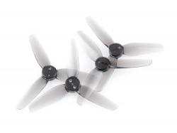 Комплект пропелерів HQProp T65мм-х3 сірі (вал 1.5мм)