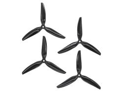 Комплект пропелерів HQProp 6x3x3V1S чорні (вал 5мм)
