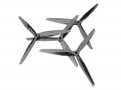 Комплект пропелерів HQProp 7.5x3.7x3 сірі (вал 5мм)