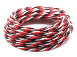 Сплетенный провод для сервоприводов 22AWG (1м)