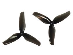 Набор пропеллеров Gemfan Hurricane 2009-3 Clear Black 4 пары (вал 1мм)