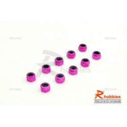 Контргайка под вал 3мм фиолетовая
