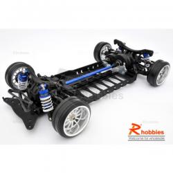 Автомодель 1/10 RC YKM Type C SD EP Shaft Drive Drift Car Chassis Kit