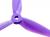 Пропелер для квадрокоптера Dalprop Cyclone T5143.5 FreeStyle (Purple) (фото 2)