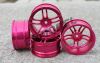 Диски алюмінієві Cmartlink RC 1/10 Drift Wheels Rim (рожеві), Світлина 1