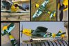 Авіамодель ME109 EPO RC Aircraft Fighter Foam Jet Blue Cam, Світлина 2