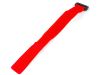 Ремінець (25см) для фіксації акумулятора на липучці (червоний), Світлина 1
