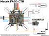 Польотний контролер Matek F405-CTR, Світлина 2