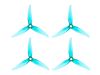 Комплект пропелерів iFlight Nazgul R5 V2 (Transparent Cyan), Світлина 1