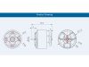 Двигун безколекторний T-Motor F1408-II-2800kv, Фото 5
