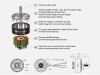 Двигун безколекторний BrotherHobby Special Edition V4 32.5-12-950kv, Світлина 4