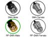 Перехідник кутовий з SMA (Female) на RP-SMA (Male), Світлина 3
