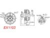 Двигун безколекторний Happymodel EX1103-11000kv, Фото 4