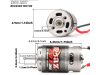 Двигун колекторний RCXAZ 390 28T, Світлина 3