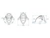 Канопа BetaFPV для DJI O4 Air Unit (Black), Фото 4