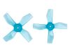 Набір пропелерів Gemfan 1220-4 31мм Clear Purple 4 пари (вал 0.8мм), Фото 1
