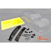 1/10 CHEVROLET Camaro Transformer Bumble Bee PVC Transparent 180mm RC Car Body, Світлина 2